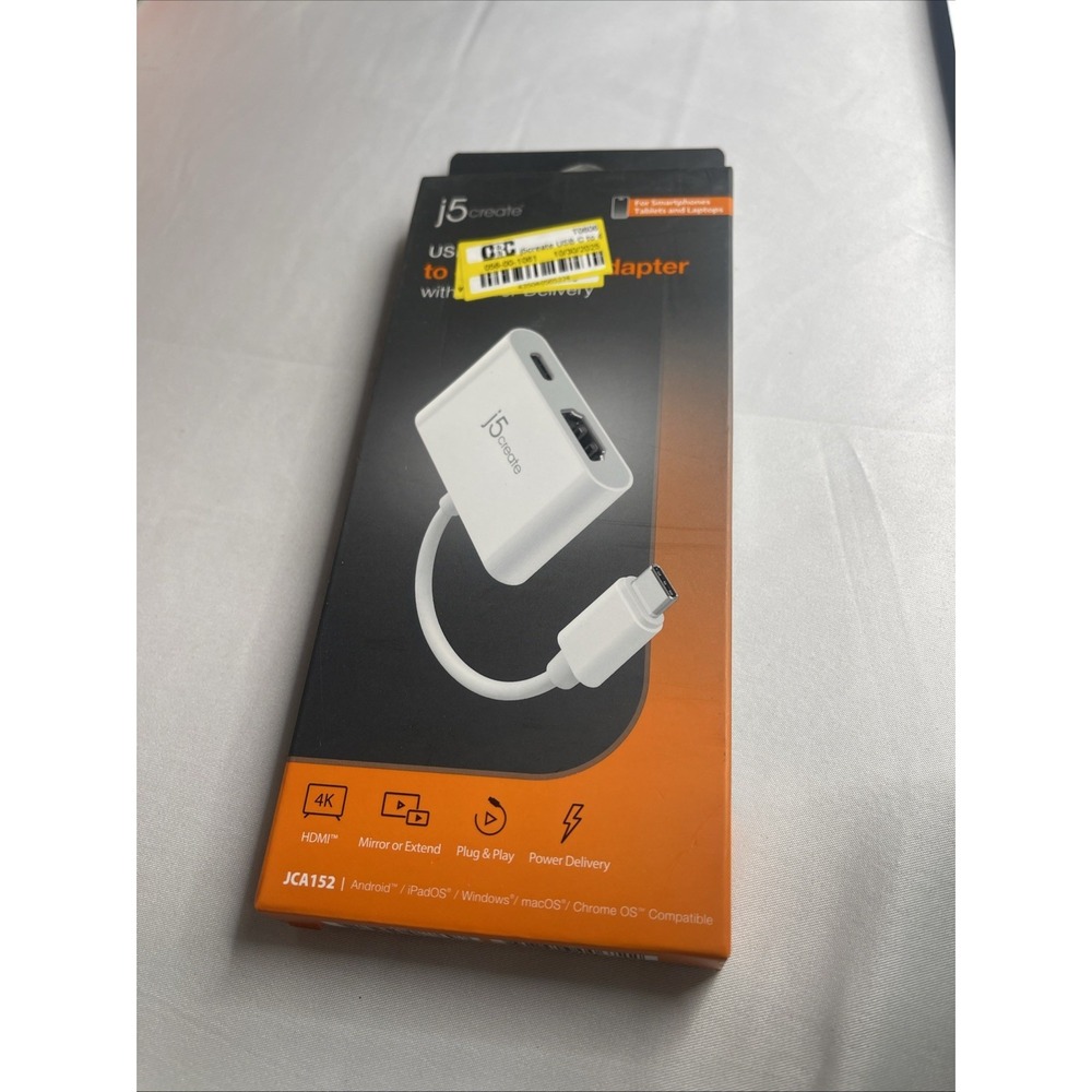 j5 create USB-C to 4k HDMI adapter